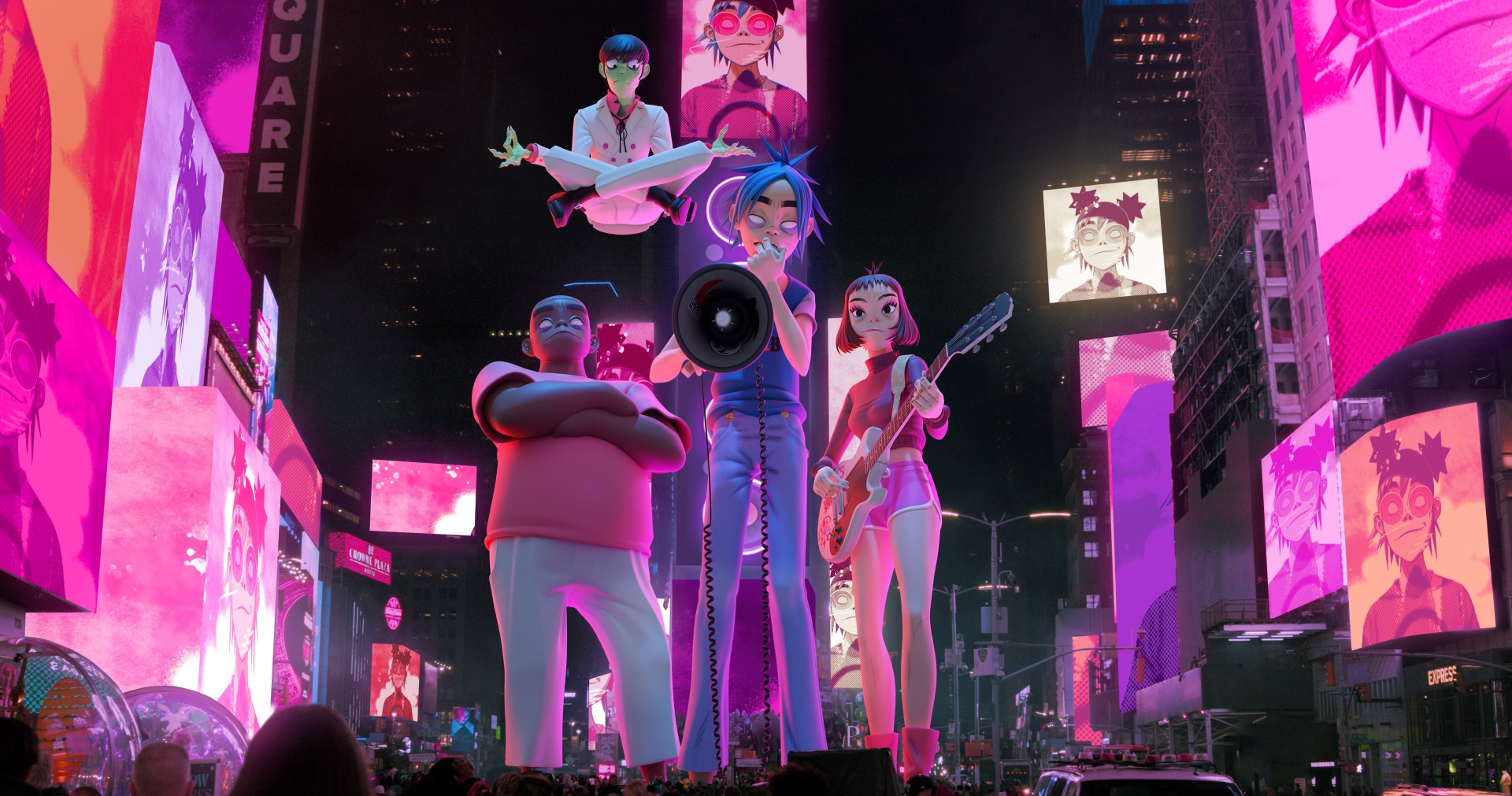 Gorillaz take over the urban jungle with immersive AR